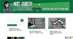 Desktop Screenshot of notguiltynoway.com