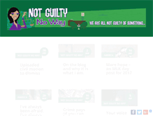 Tablet Screenshot of notguiltynoway.com